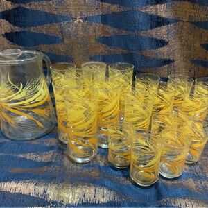 Libbey Golden Wheat Drinkware Set